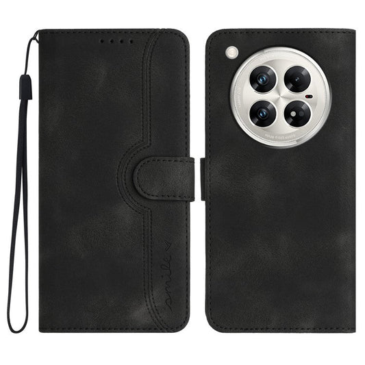 YX0030 For Infinix Zero 40 4G / 5G Case Leather Phone Cover Wallet Stand Design - Black