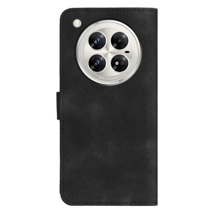 YX0030 For Infinix Zero 40 4G / 5G Case Leather Phone Cover Wallet Stand Design - Black