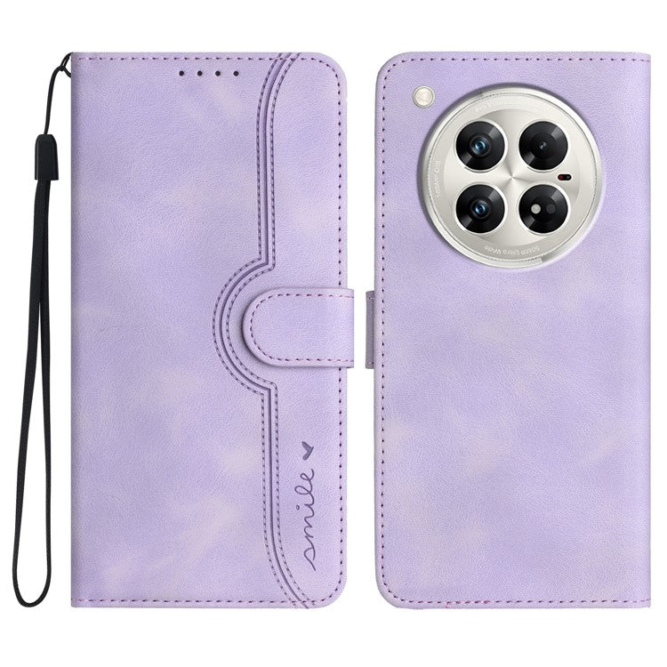 YX0030 For Infinix Zero 40 4G / 5G Case Leather Phone Cover Wallet Stand Design - Light Purple