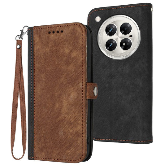 YX0020 For Infinix Zero 40 4G / 5G Case Wallet Stand Skin Touch Leather Phone Cover - Coffee