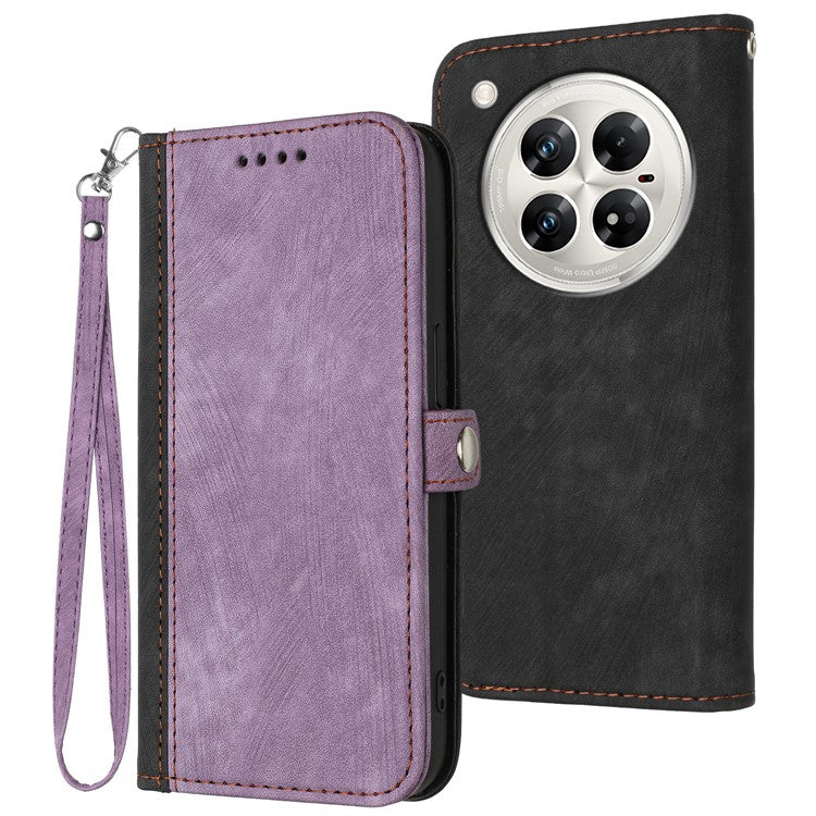 YX0020 For Infinix Zero 40 4G / 5G Case Wallet Stand Skin Touch Leather Phone Cover - Purple