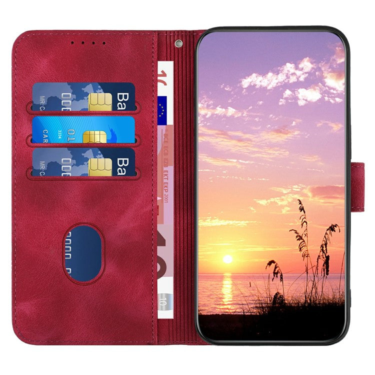 YX0060 For Infinix Hot 50 5G Case Elephant Head Pattern Leather Phone Cover - Rose