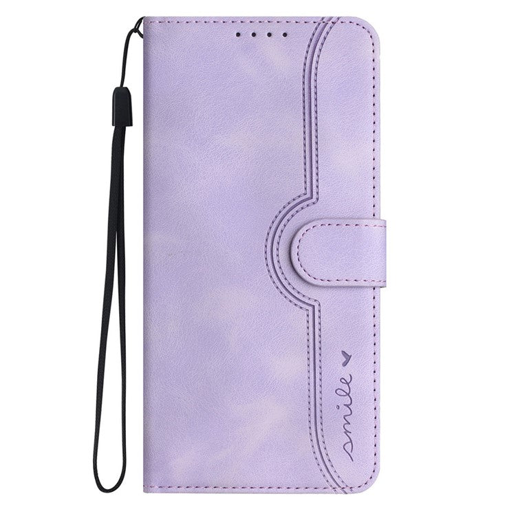 YX0030 For Infinix Hot 50i 5G / Smart 9 4G Case Leather Phone Cover Wallet Stand Design - Light Purple