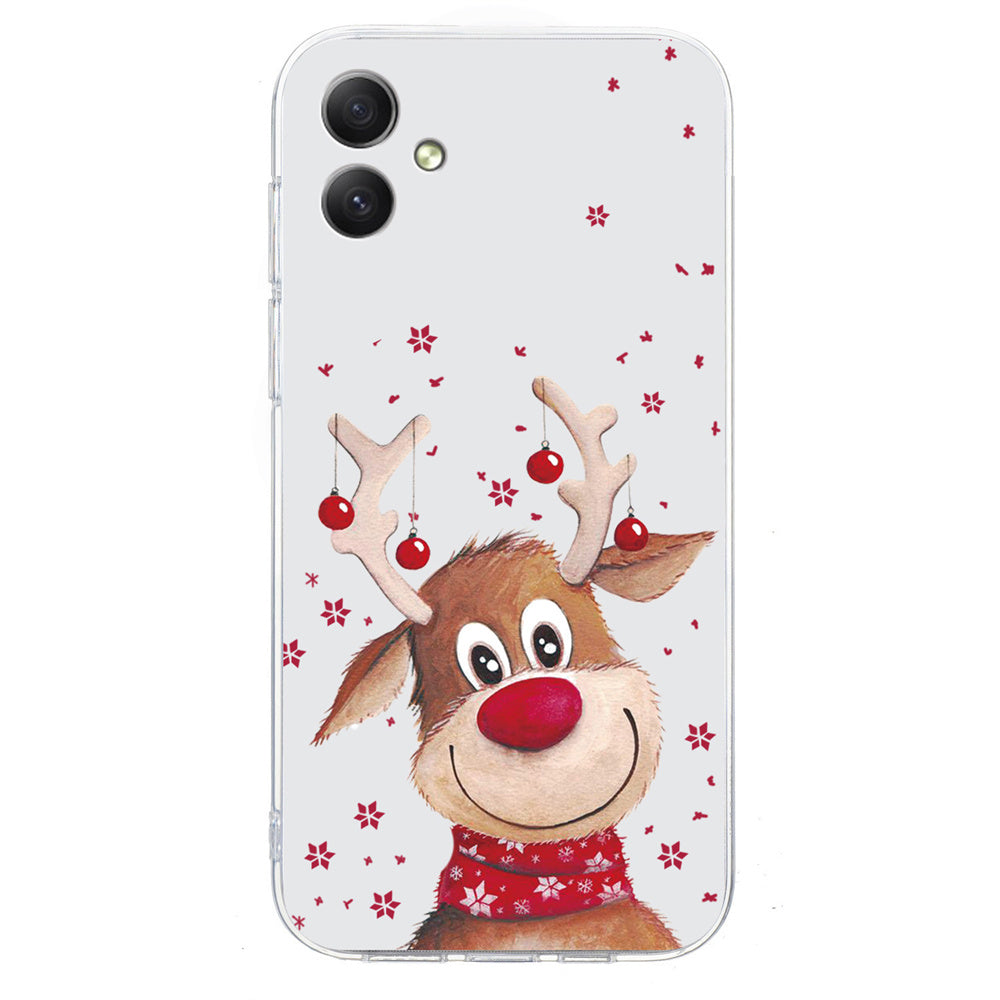 For Samsung Galaxy A06 Case Christmas Pattern Print Soft TPU Phone Protector - Deer