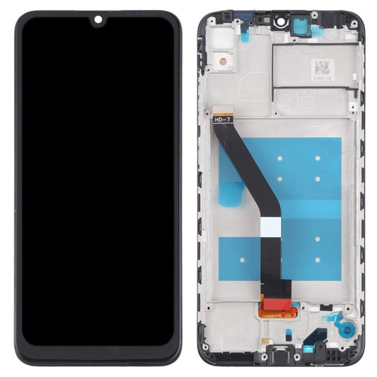 For Huawei Y6s (2019) Grade C LCD Screen and Digitizer Assembly + Frame Replacement Part (without Logo)