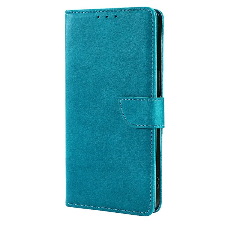 For Motorola Moto X50 Ultra 5G / Edge 50 Ultra 5G Wallet Case Calf Texture Leather Phone Cover - Baby Blue