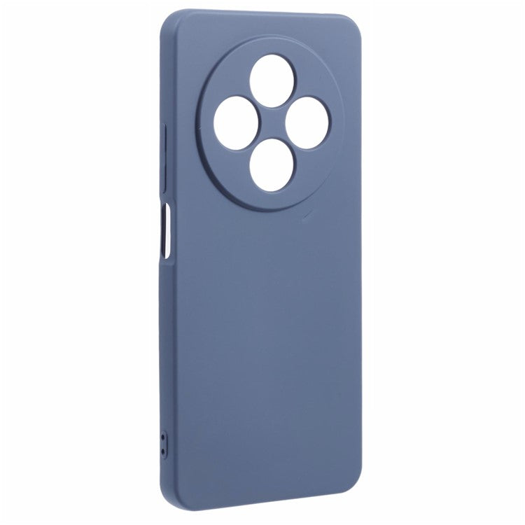 For Xiaomi Poco C75 4G / Redmi 14R 5G / 14C 4G Case TPU Back Soft Anti-Scratch Fiber Lining Phone Cover - Lavender Grey