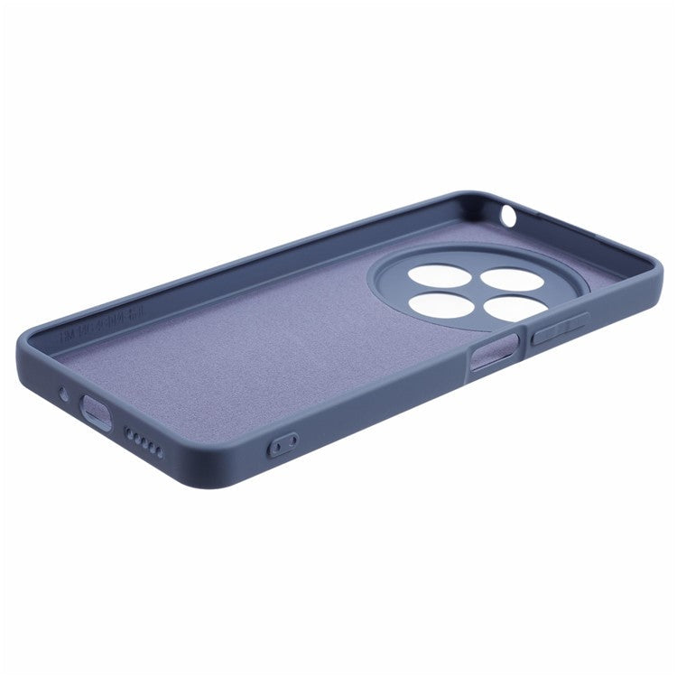 For Xiaomi Poco C75 4G / Redmi 14R 5G / 14C 4G Case TPU Back Soft Anti-Scratch Fiber Lining Phone Cover - Lavender Grey