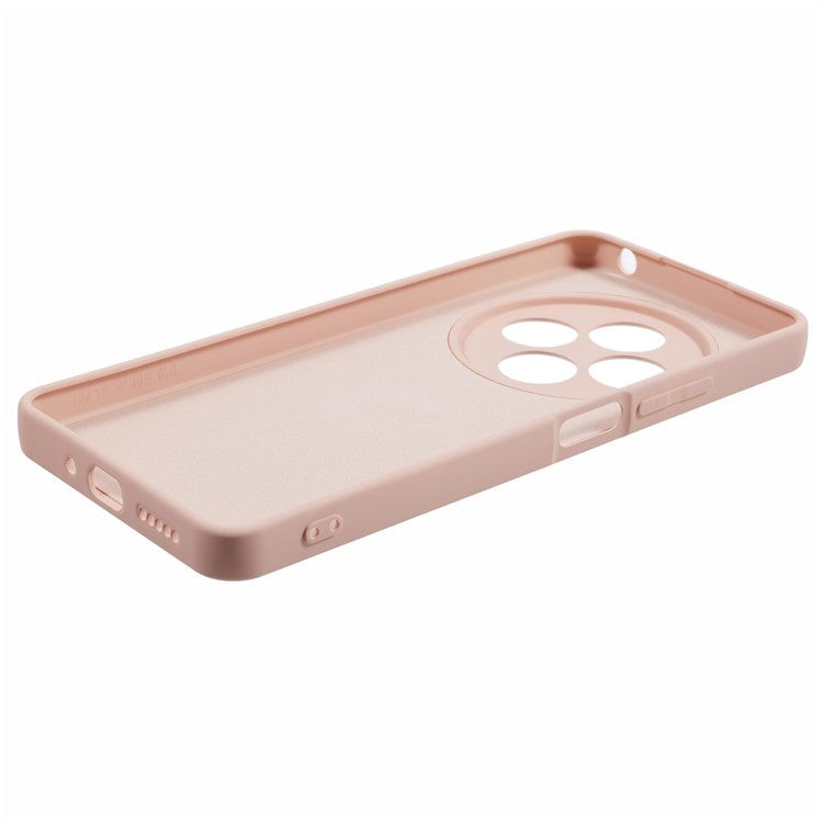 For Xiaomi Poco C75 4G / Redmi 14R 5G / 14C 4G Case TPU Back Soft Anti-Scratch Fiber Lining Phone Cover - Pink