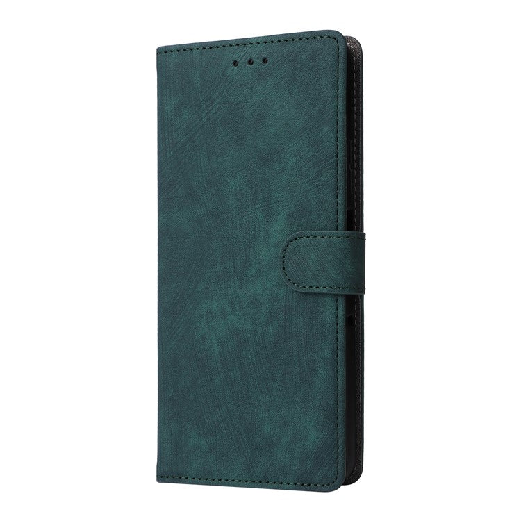 For Motorola Moto G75 5G Wallet Case RFID Blocking PU Leather Cover Stand View - Green