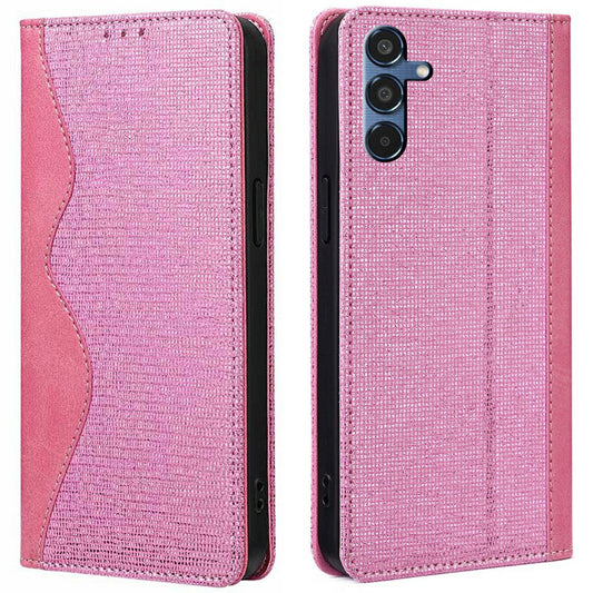 For Samsung Galaxy A16 5G  /  A16 4G Leather Case Wallet Stand Phone Cover with RFID Blocking - Pink