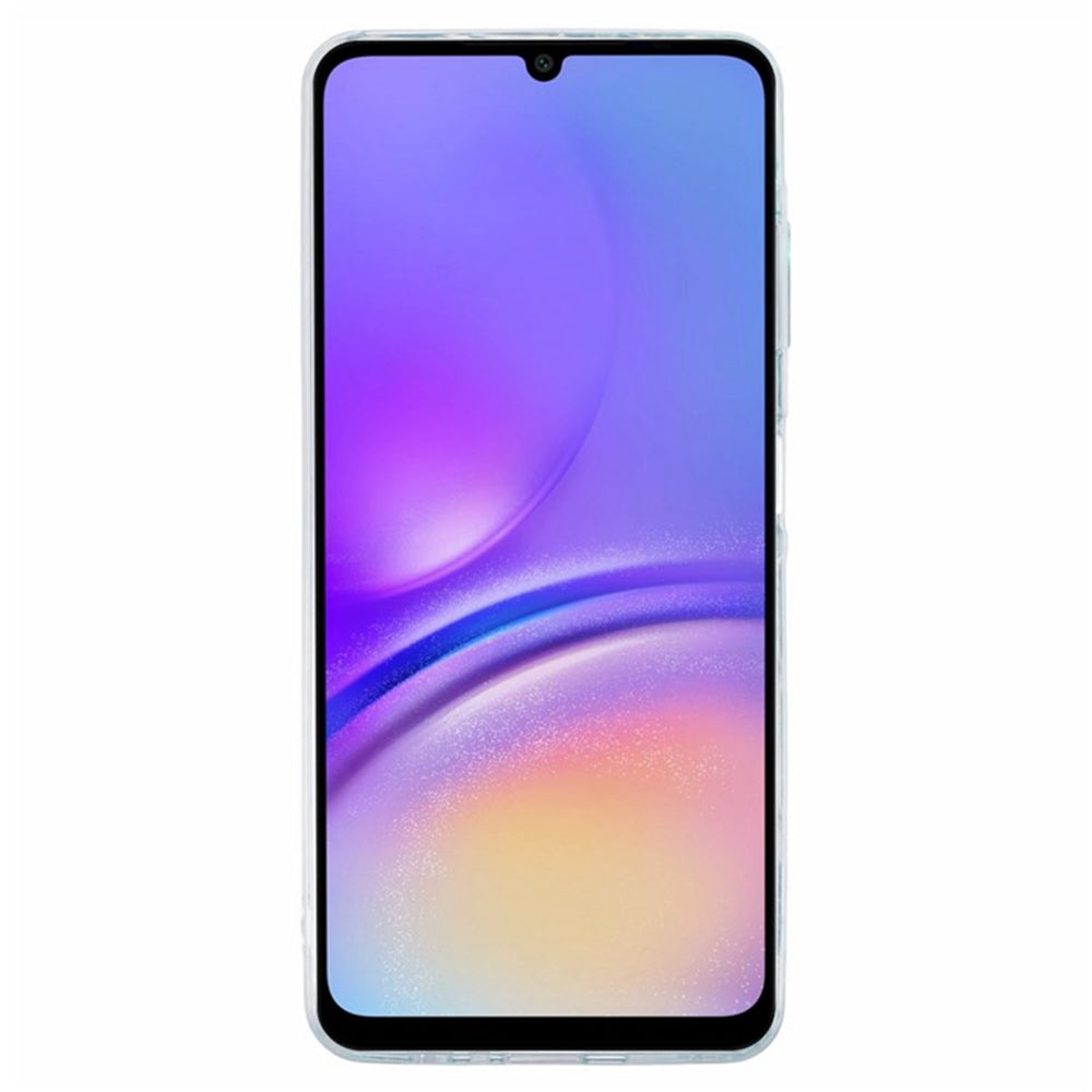 WANLONFENG AW Series for Samsung Galaxy A06 Case with Screen Film TPU Phone Cover PVC Butterfly Epoxy - Green