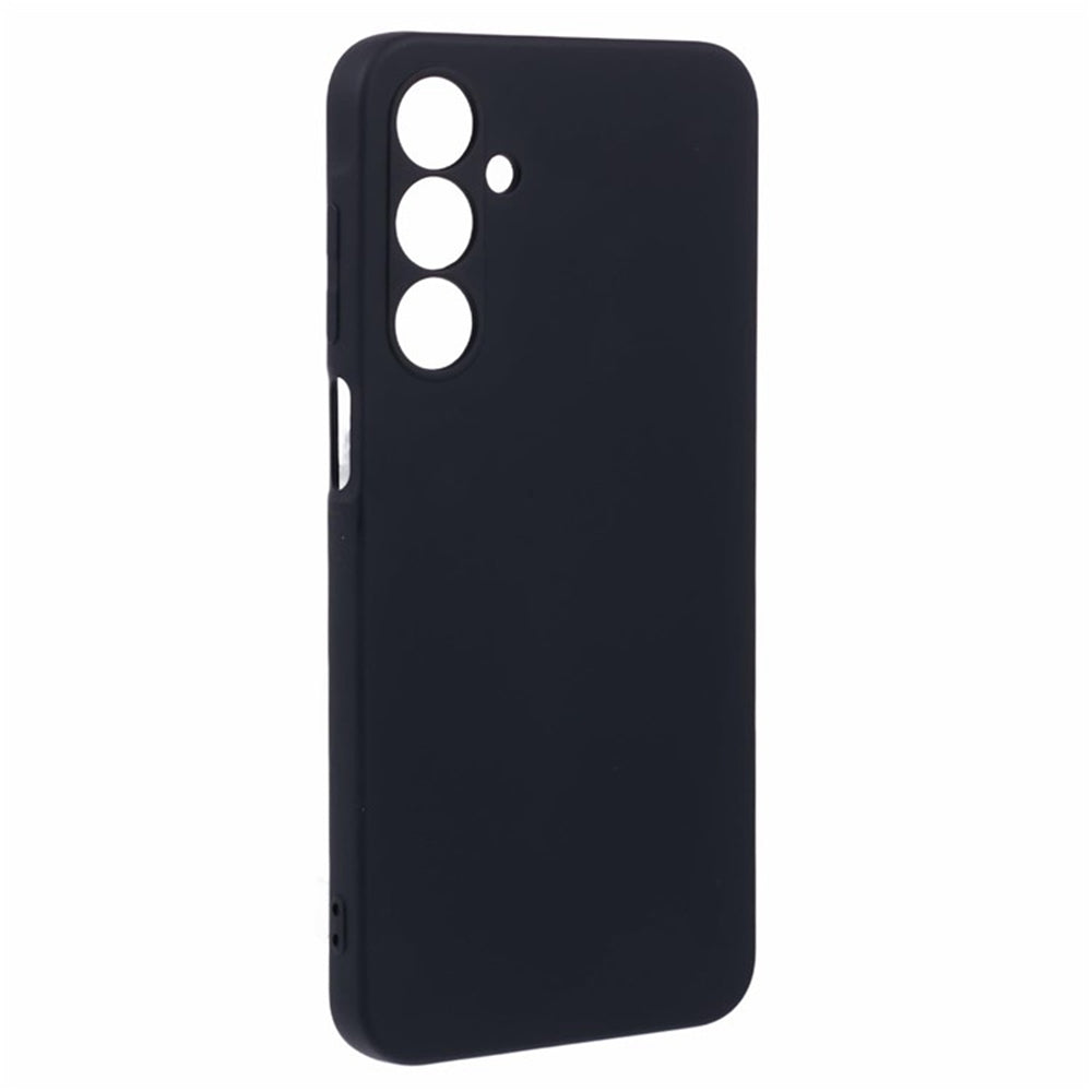 WANLONFENG RB2 Series for Samsung Galaxy A16 4G / 5G Case TPU Phone Cover with Screen Protector - Black