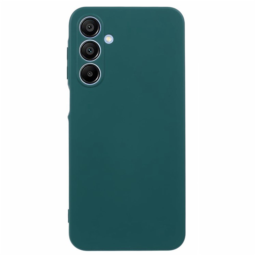 WANLONFENG RB2 Series for Samsung Galaxy A16 4G / 5G Case TPU Phone Cover with Screen Protector - Army Green