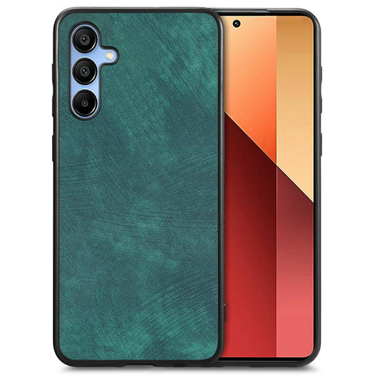 For Samsung Galaxy A16 4G / 5G Case Retro Leather + TPU Shockproof Protective Phone Cover - Green