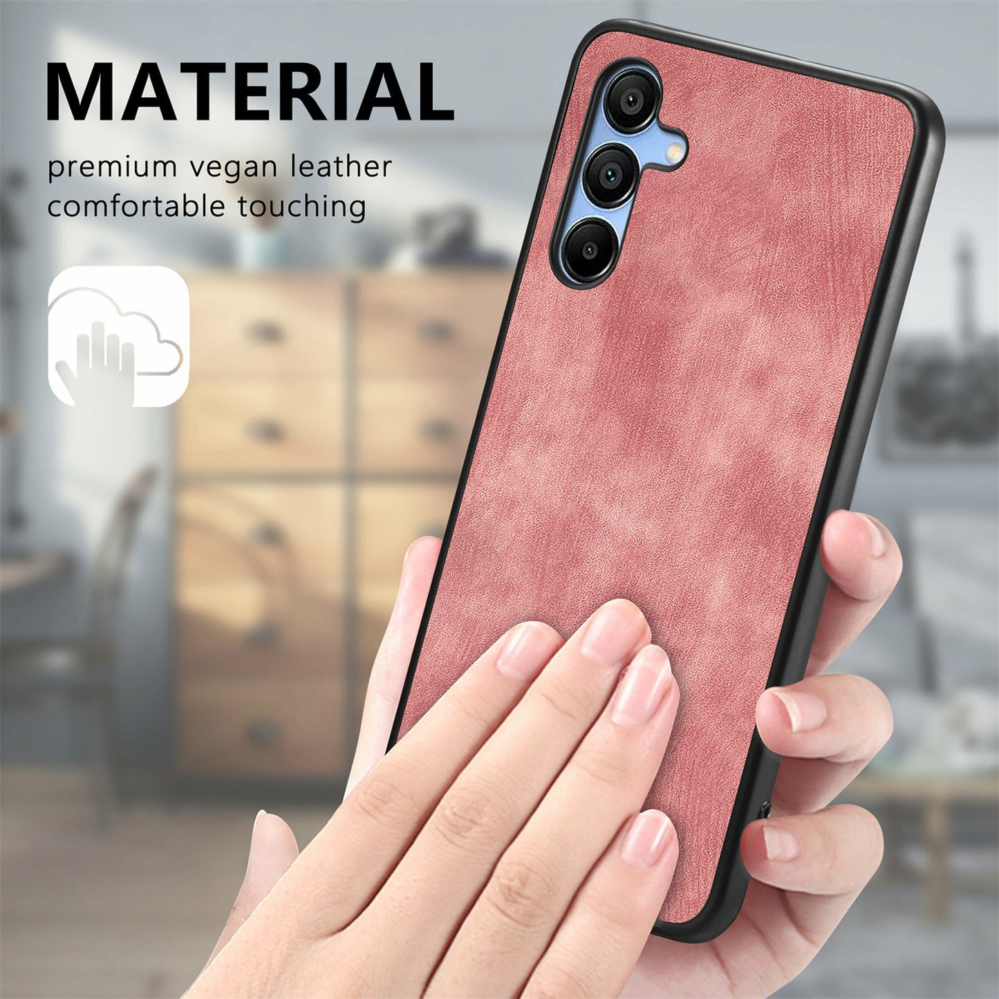 For Samsung Galaxy A16 4G / 5G Case Retro Leather + TPU Shockproof Protective Phone Cover - Green