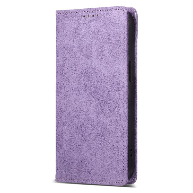 DF-05 For Xiaomi Redmi Note 14 5G / 14 4G Wallet Case RFID Blocking PU Leather Phone Cover - Purple