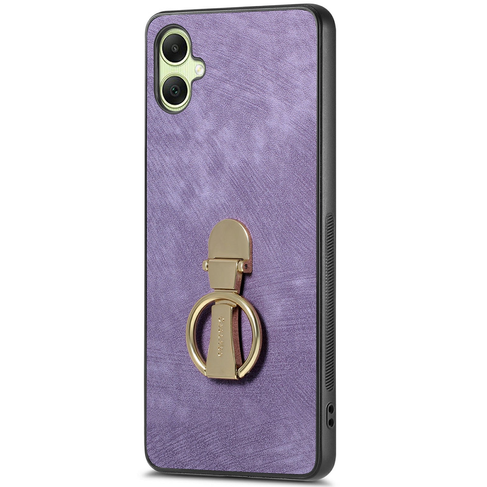 CASENEO D22 For Samsung Galaxy A06 Case Folding Kickstand Retro Leather Back Phone Cover - Purple