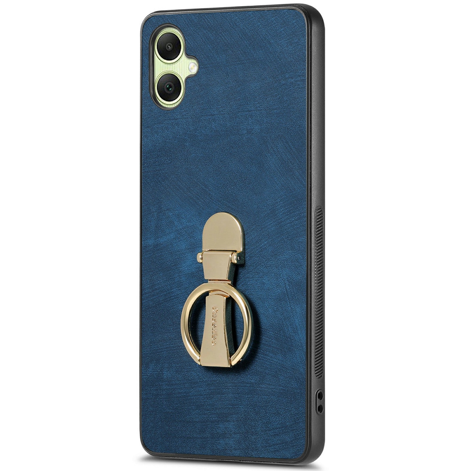 CASENEO D22 For Samsung Galaxy A06 Case Folding Kickstand Retro Leather Back Phone Cover - Blue