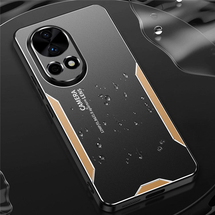 For Huawei nova 13 5G Phone Case Aluminium Alloy TPU PC Back Cover - Silver