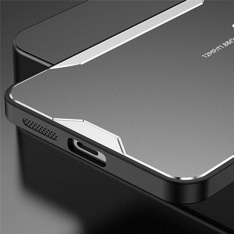 For Huawei nova 13 5G Phone Case Aluminium Alloy TPU PC Back Cover - Silver
