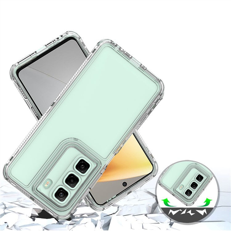 For Infinix Hot 50 4G Case Anti-Scratch Acrylic+TPU Clear Phone Cover