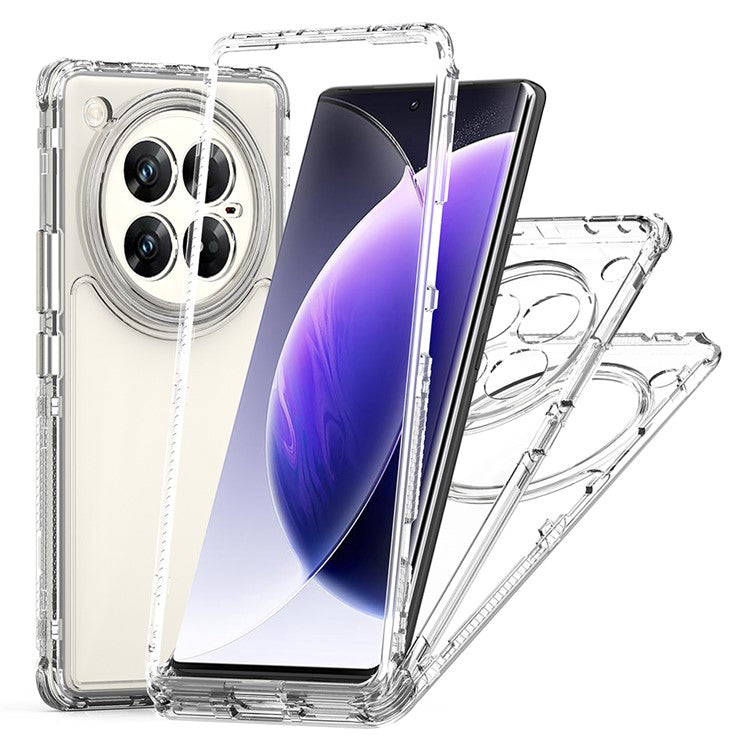 For Infinix Zero 40 4G / 5G Case Anti-Scratch Acrylic+TPU Clear Phone Cover