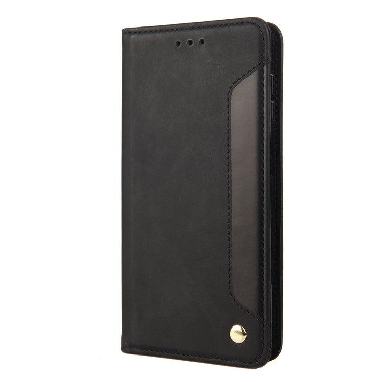 For Xiaomi Poco C75 4G / Redmi 14R 5G / 14C 4G Case PU Leather Shockproof Protection Wallet Phone Cover - Black