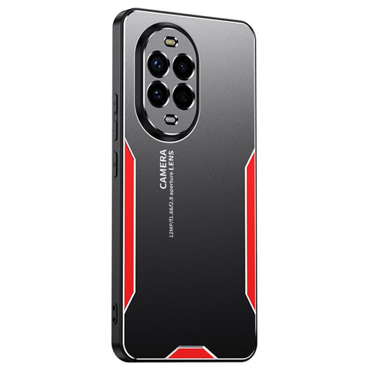 For Huawei nova 13 Pro 5G Phone Case Aluminium Alloy TPU PC Back Cover - Red