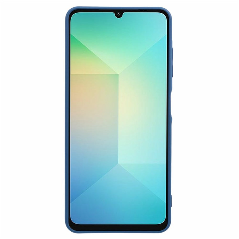 WANLONFENG RB2 Series for Samsung Galaxy A06 Case TPU Phone Cover with Screen Protector - Sapphire