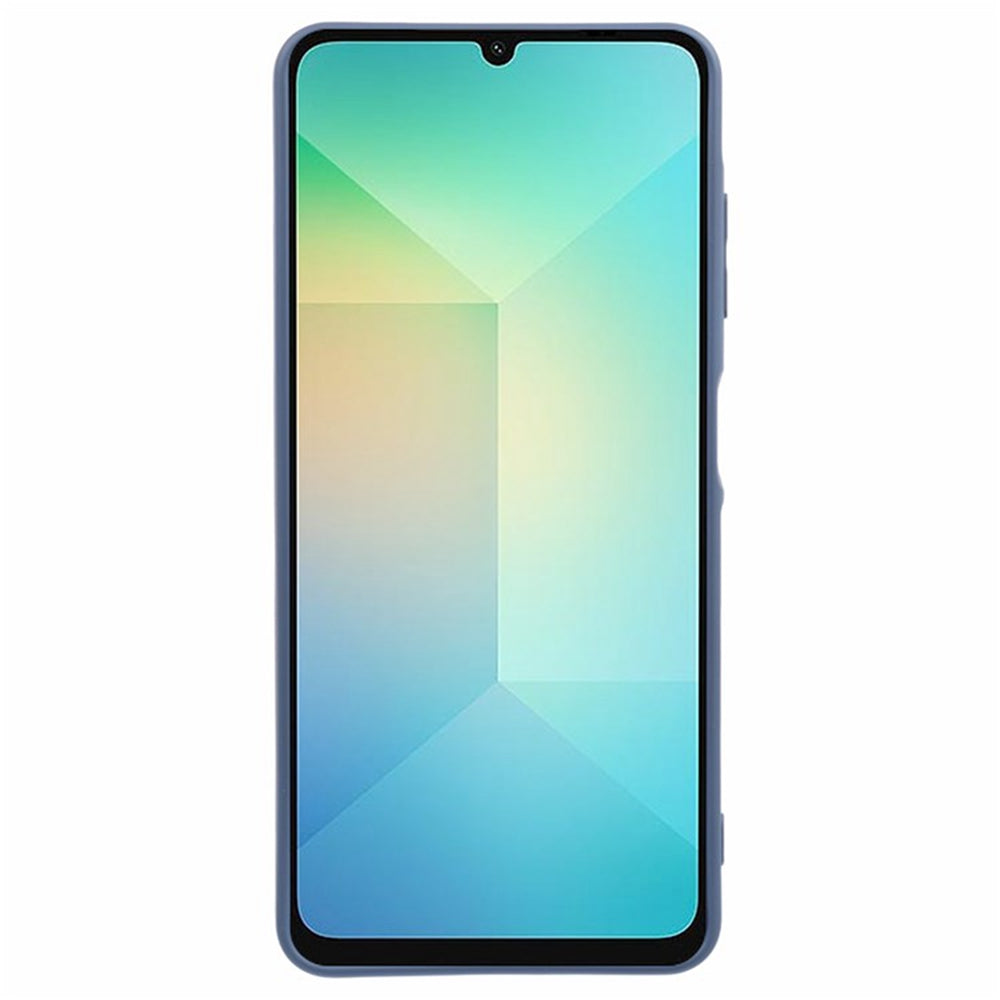 WANLONFENG RB2 Series for Samsung Galaxy A06 Case TPU Phone Cover with Screen Protector - Lavender Grey