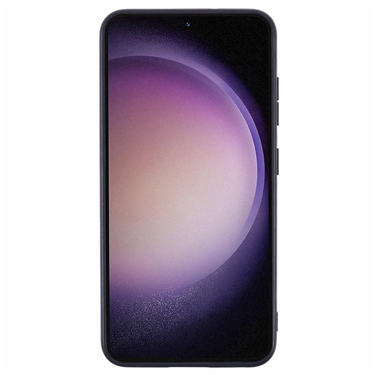 SUTENI H17 For Samsung Galaxy S23+ Case Compatible with MagSafe Card Holder Kickstand Phone Cover - Brown