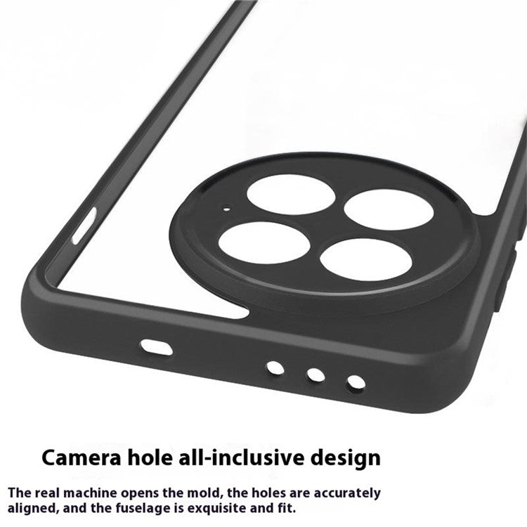 For OnePlus 13 Case Shockproof PC+TPU Clear Back Phone Cover