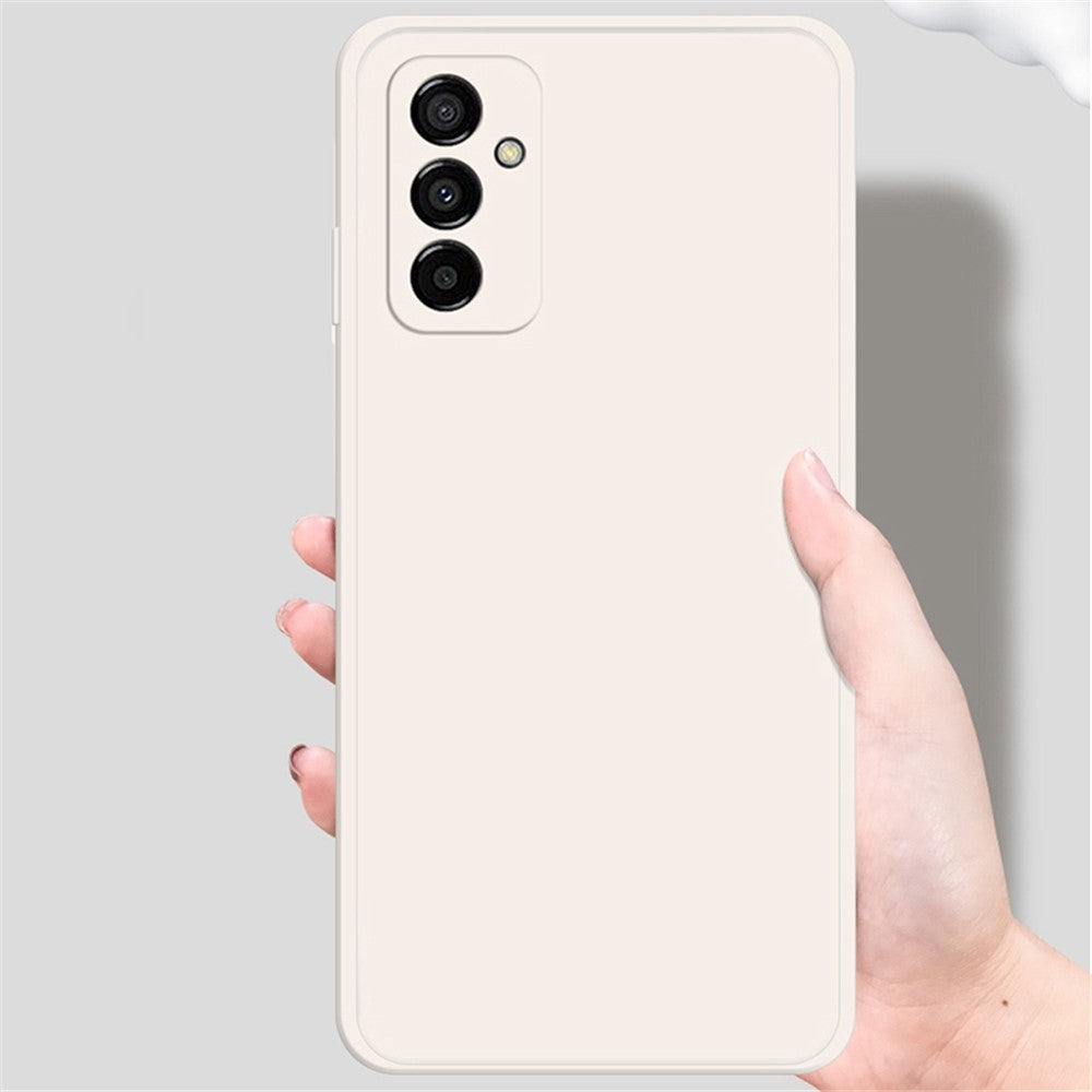 For Samsung Galaxy M23 5G / F23 5G Case Drop Resistant Rubberized TPU Straight Edge Phone Back Cover - Green
