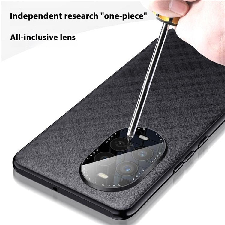 For Huawei nova 13 Pro 5G Case Drop Resistant PU Leather+TPU Phone Cover - Black