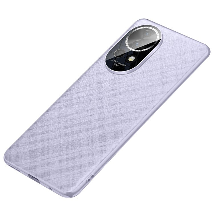 For Huawei nova 13 Case Drop Resistant PU Leather+TPU Phone Cover - Purple