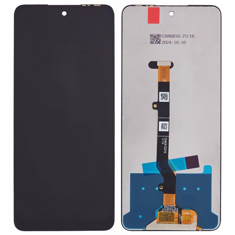 For Infinix Hot 11s X6812 / Hot 20S 4G X6827  / Zero 5G X6815 / TECNO Camon 18 CH6 Grade C LCD Screen and Digitizer Assembly Replacement (Without Logo)