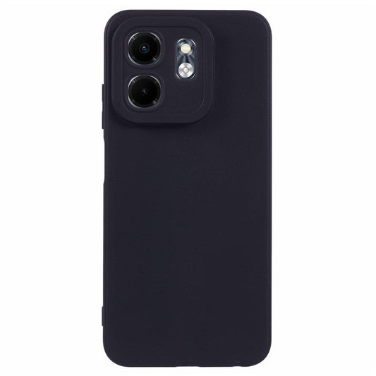 For Infinix Smart 9 4G Case Precise Cut-Outs Straight Edge TPU Shockproof Phone Cover - Black