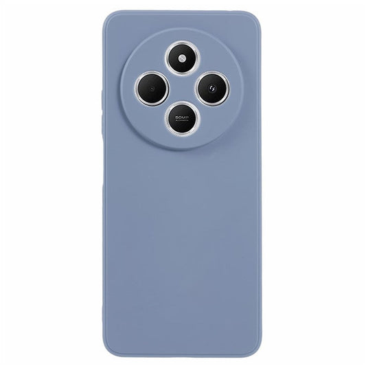 Case For Xiaomi Redmi 14C 4G / Redmi 14R 5G / Poco C75 4G Precise Cut-Outs Straight Edge TPU Shockproof Phone Cover - Lavender Grey