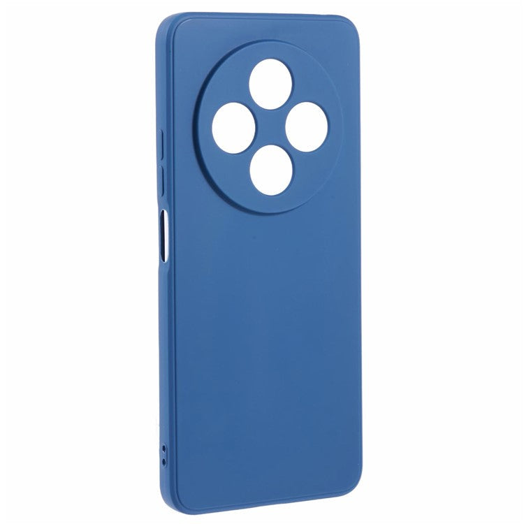 Case For Xiaomi Redmi 14C 4G / Redmi 14R 5G / Poco C75 4G Precise Cut-Outs Straight Edge TPU Shockproof Phone Cover - Sapphire