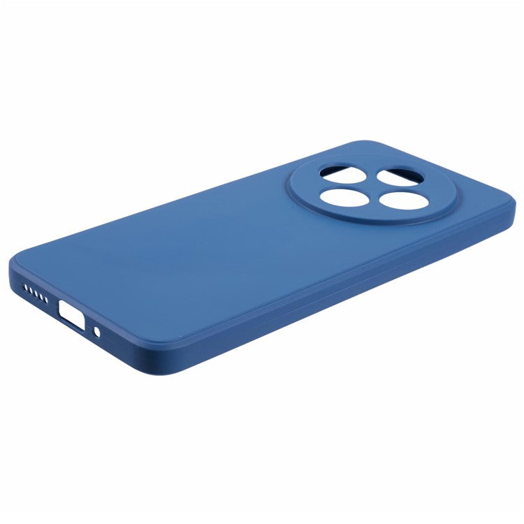 Case For Xiaomi Redmi 14C 4G / Redmi 14R 5G / Poco C75 4G Precise Cut-Outs Straight Edge TPU Shockproof Phone Cover - Sapphire
