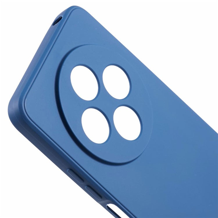 Case For Xiaomi Redmi 14C 4G / Redmi 14R 5G / Poco C75 4G Precise Cut-Outs Straight Edge TPU Shockproof Phone Cover - Sapphire
