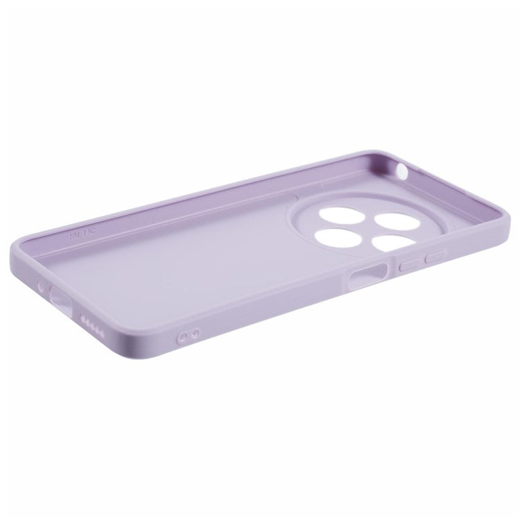 Case For Xiaomi Redmi 14C 4G / Redmi 14R 5G / Poco C75 4G Precise Cut-Outs Straight Edge TPU Shockproof Phone Cover - Purple