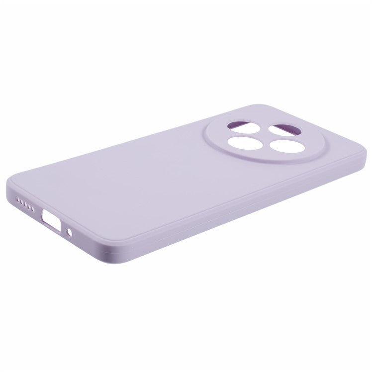 Case For Xiaomi Redmi 14C 4G / Redmi 14R 5G / Poco C75 4G Precise Cut-Outs Straight Edge TPU Shockproof Phone Cover - Purple