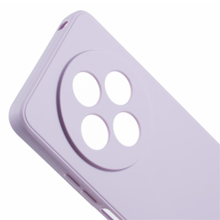 Case For Xiaomi Redmi 14C 4G / Redmi 14R 5G / Poco C75 4G Precise Cut-Outs Straight Edge TPU Shockproof Phone Cover - Purple