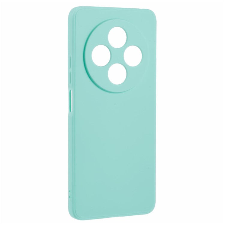 Case For Xiaomi Redmi 14C 4G / Redmi 14R 5G / Poco C75 4G Precise Cut-Outs Straight Edge TPU Shockproof Phone Cover - Baby Blue