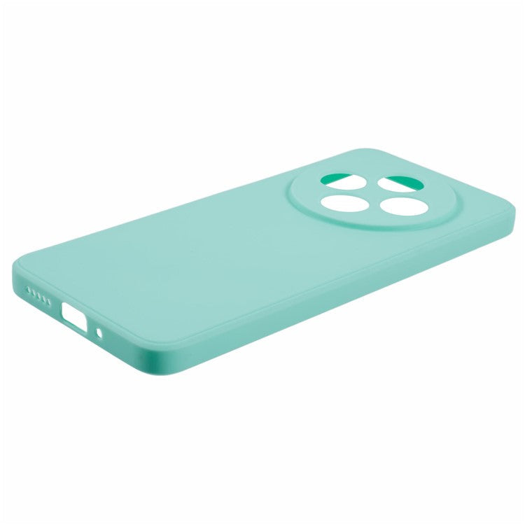 Case For Xiaomi Redmi 14C 4G / Redmi 14R 5G / Poco C75 4G Precise Cut-Outs Straight Edge TPU Shockproof Phone Cover - Baby Blue
