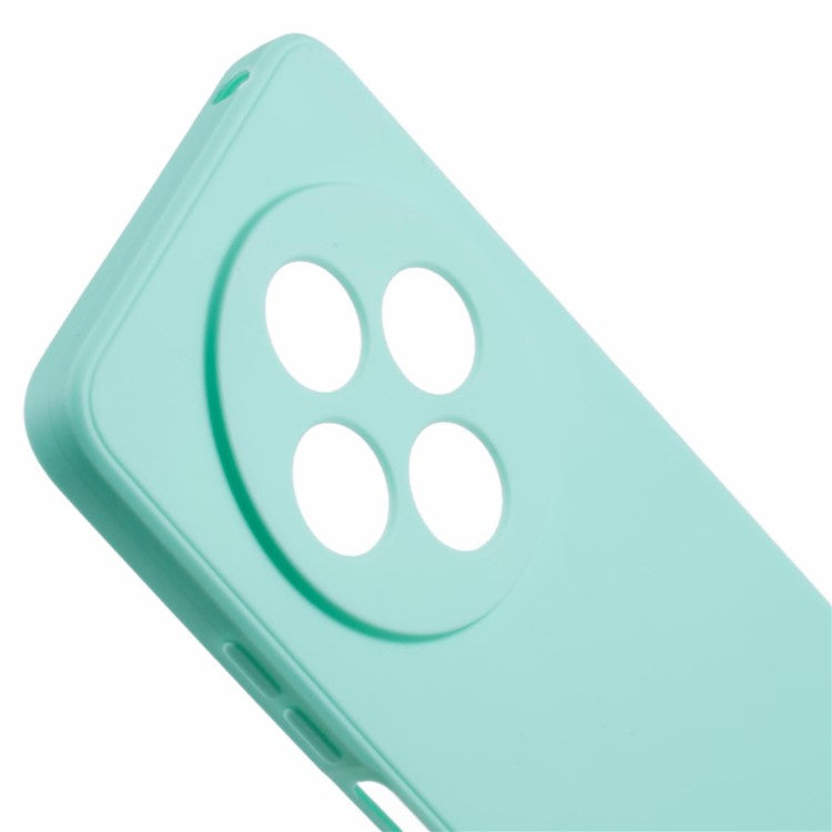 Case For Xiaomi Redmi 14C 4G / Redmi 14R 5G / Poco C75 4G Precise Cut-Outs Straight Edge TPU Shockproof Phone Cover - Baby Blue