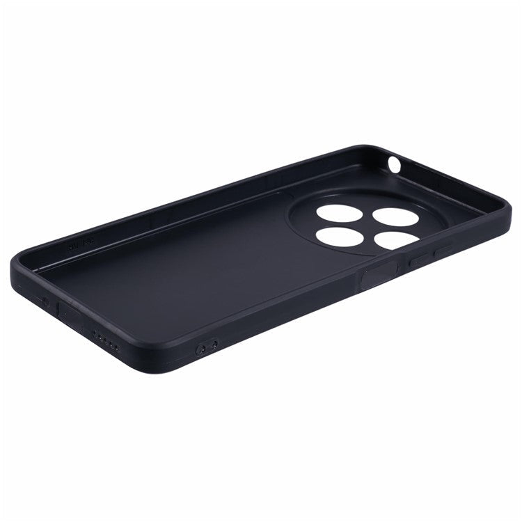 Case For Xiaomi Redmi 14C 4G / Redmi 14R 5G / Poco C75 4G Precise Cut-Outs Straight Edge TPU Shockproof Phone Cover - Black