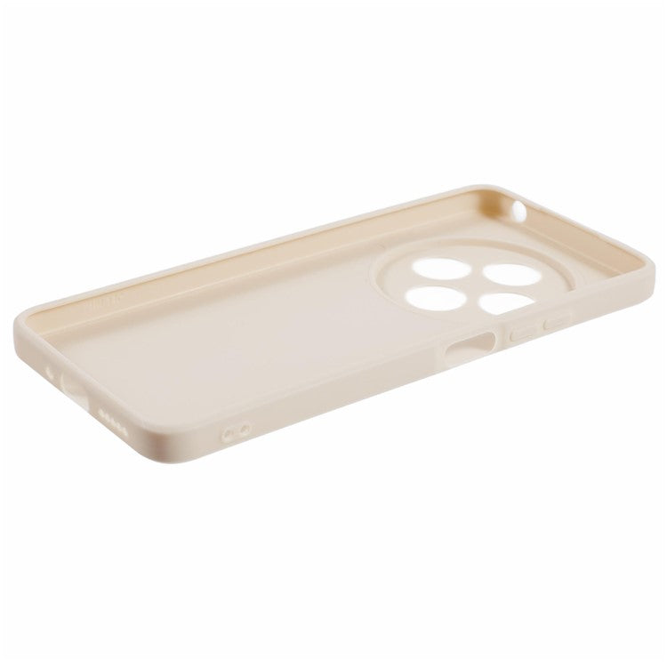 Case For Xiaomi Redmi 14C 4G / Redmi 14R 5G / Poco C75 4G Precise Cut-Outs Straight Edge TPU Shockproof Phone Cover - White